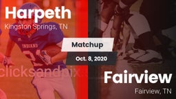 Matchup: Harpeth vs. Fairview  2020