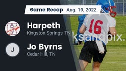Recap: Harpeth  vs. Jo Byrns  2022