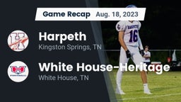 Recap: Harpeth  vs. White House-Heritage  2023