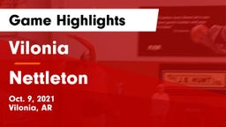 Vilonia  vs Nettleton Game Highlights - Oct. 9, 2021