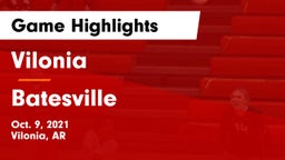 Vilonia  vs Batesville Game Highlights - Oct. 9, 2021