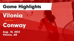 Vilonia  vs Conway  Game Highlights - Aug. 18, 2022