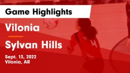 Vilonia  vs Sylvan Hills Game Highlights - Sept. 13, 2022