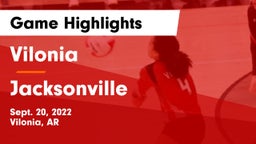 Vilonia  vs Jacksonville  Game Highlights - Sept. 20, 2022