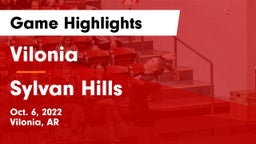 Vilonia  vs Sylvan Hills Game Highlights - Oct. 6, 2022