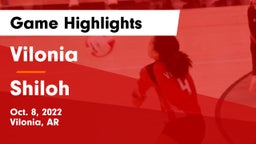 Vilonia  vs Shiloh  Game Highlights - Oct. 8, 2022