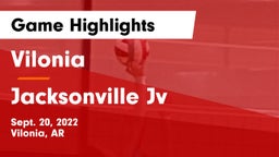 Vilonia  vs Jacksonville Jv Game Highlights - Sept. 20, 2022