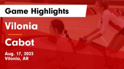 Vilonia  vs Cabot  Game Highlights - Aug. 17, 2023