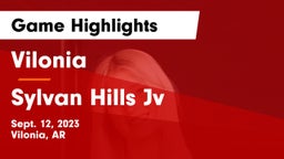 Vilonia  vs Sylvan Hills Jv Game Highlights - Sept. 12, 2023