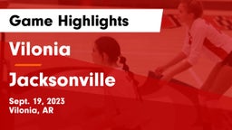 Vilonia  vs Jacksonville  Game Highlights - Sept. 19, 2023
