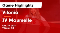 Vilonia  vs JV Maumelle Game Highlights - Oct. 10, 2023