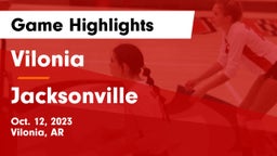 Vilonia  vs Jacksonville  Game Highlights - Oct. 12, 2023