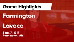 Farmington  vs Lavaca Game Highlights - Sept. 7, 2019