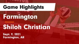 Farmington  vs Shiloh Christian  Game Highlights - Sept. 9, 2021