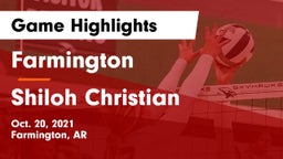 Farmington  vs Shiloh Christian  Game Highlights - Oct. 20, 2021