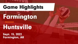 Farmington  vs Huntsville  Game Highlights - Sept. 15, 2022