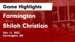 Farmington  vs Shiloh Christian  Game Highlights - Oct. 11, 2022