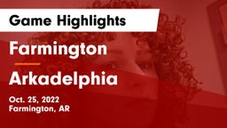 Farmington  vs Arkadelphia Game Highlights - Oct. 25, 2022