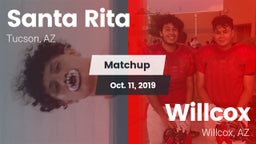 Matchup: Santa Rita vs. Willcox  2019