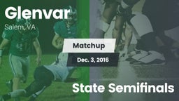Matchup: Glenvar vs. State Semifinals 2016