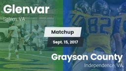 Matchup: Glenvar vs. Grayson County  2017