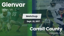 Matchup: Glenvar vs. Carroll County  2017
