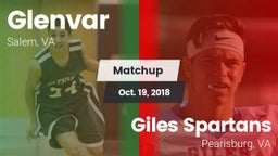 Matchup: Glenvar vs. Giles  Spartans 2018