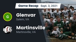 Recap: Glenvar  vs. Martinsville  2021