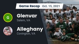 Recap: Glenvar  vs. Alleghany  2021