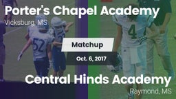 Matchup: Porter's Chapel Acad vs. Central Hinds Academy  2017