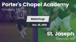 Matchup: Porter's Chapel Acad vs. St. Joseph  2019