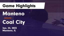 Manteno  vs Coal City  Game Highlights - Jan. 24, 2023