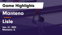 Manteno  vs Lisle  Game Highlights - Jan. 31, 2023