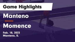 Manteno  vs Momence  Game Highlights - Feb. 18, 2023