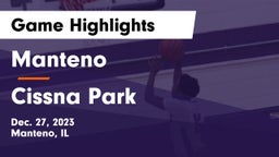 Manteno  vs Cissna Park  Game Highlights - Dec. 27, 2023