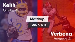 Matchup: Keith vs. Verbena  2016