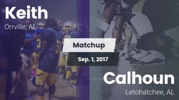 Matchup: Keith vs. Calhoun  2017
