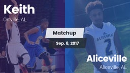 Matchup: Keith vs. Aliceville  2017