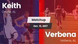 Matchup: Keith vs. Verbena  2017