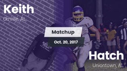 Matchup: Keith vs. Hatch  2017