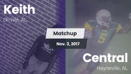 Matchup: Keith vs. Central  2017