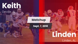 Matchup: Keith vs. Linden  2018