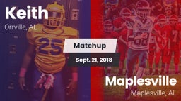 Matchup: Keith vs. Maplesville  2018