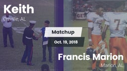 Matchup: Keith vs. Francis Marion 2018