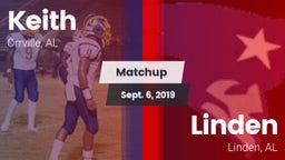 Matchup: Keith vs. Linden  2019