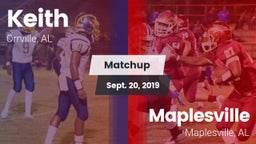 Matchup: Keith vs. Maplesville  2019