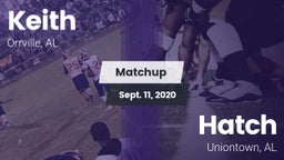 Matchup: Keith vs. Hatch  2020