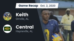 Recap: Keith  vs. Central  2020