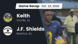 Recap: Keith  vs. J.F. Shields  2020
