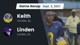 Recap: Keith  vs. Linden  2021